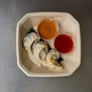 KID GOAT MOMO - garam masala, cardamom, ginger & garlic